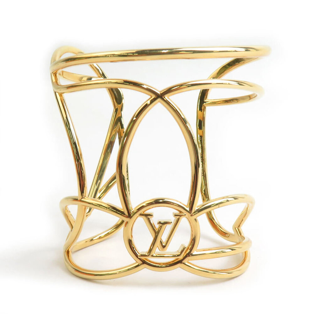 LOUIS VUITTON Gold Bracelet - Picture 1 of 10